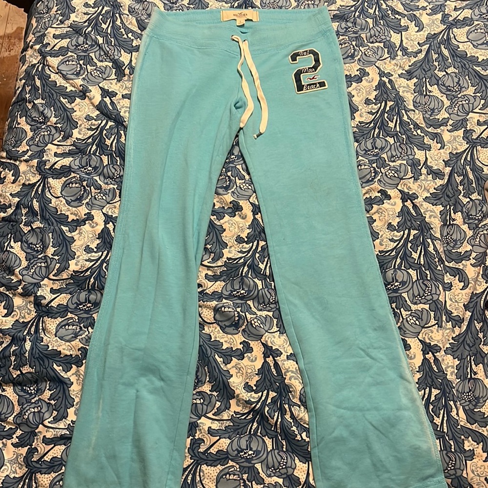 Blue Hollister sweats